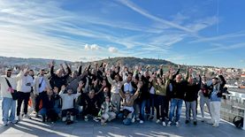 בכירי הקבוצה בפארג, צילום: אסף לוי